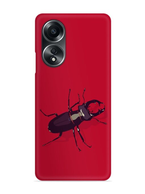 Beetles Snap Case for Oppo A58 Zapvi