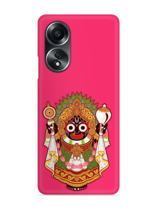 Hindu God Sri Snap Case for Oppo A58 Zapvi