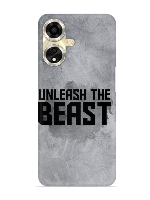 Unleash The Beast Snap Case for Oppo A59 (5G) Zapvi