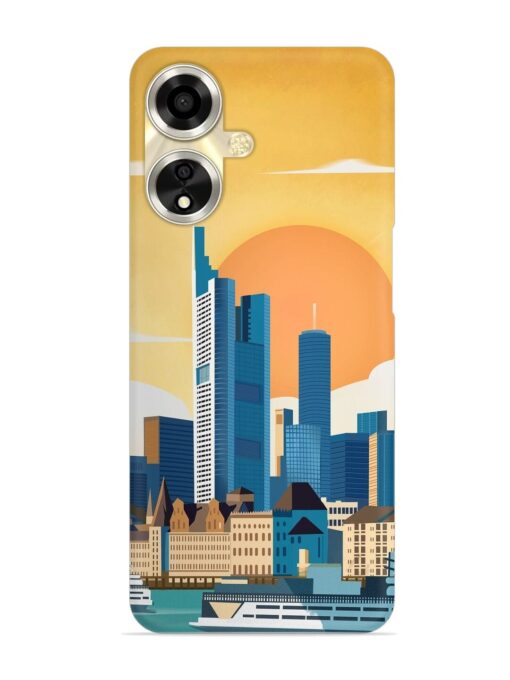 Germany Frankfurt Snap Case for Oppo A59 (5G) Zapvi