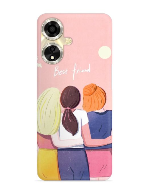 Friendship Day Snap Case for Oppo A59 (5G) Zapvi