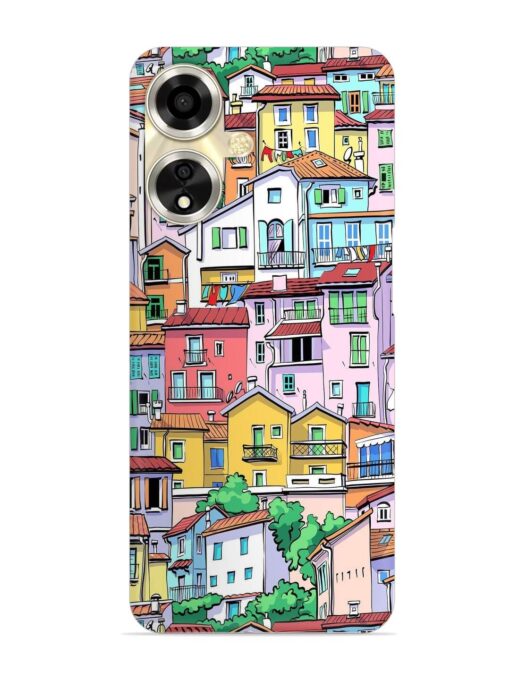 Europe Old Town Snap Case for Oppo A59 (5G) Zapvi