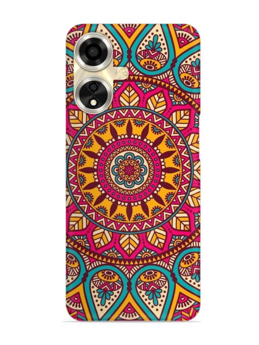 Mandala Joy Snap Case for Oppo A59 (5G) Zapvi