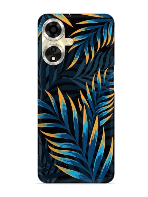 Abstract Leaf Art Snap Case for Oppo A59 (5G) Zapvi