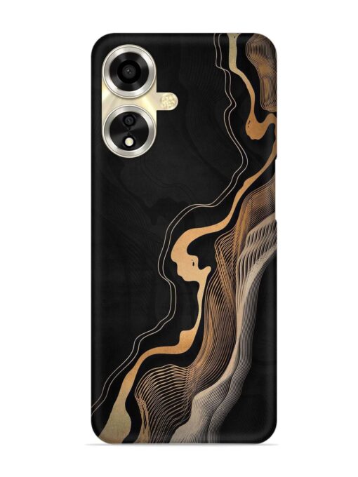 Abstract Art Snap Case for Oppo A59 (5G) Zapvi