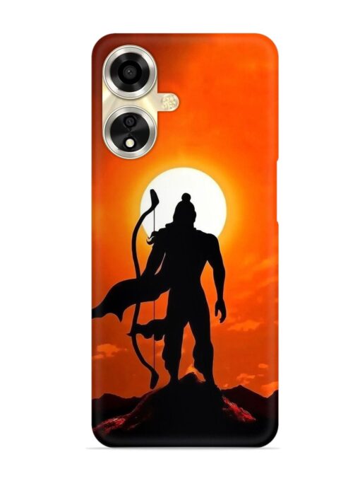 Shree Ram Snap Case for Oppo A59 (5G) Zapvi