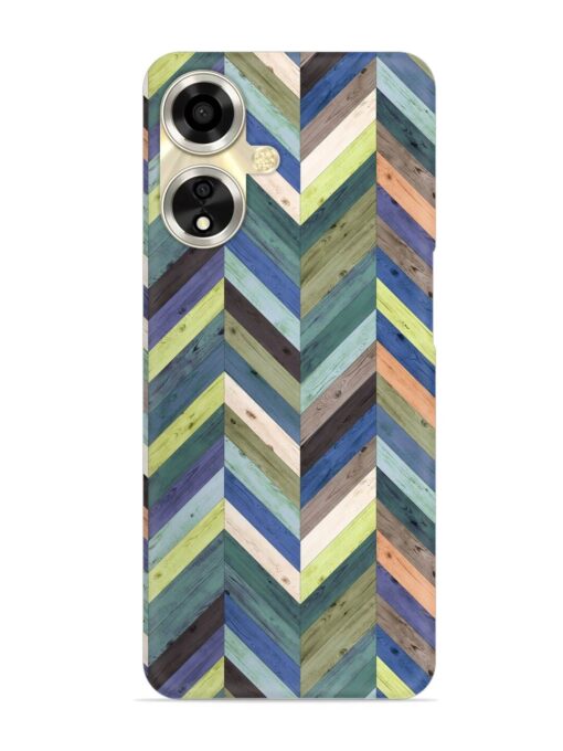 Chevron Random Color Snap Case for Oppo A59 (5G) Zapvi