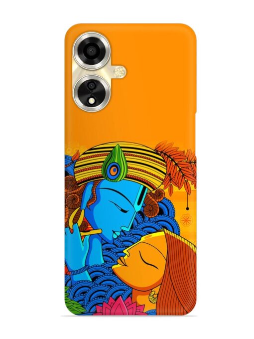 Illustration Hindu Goddess Snap Case for Oppo A59 (5G) Zapvi