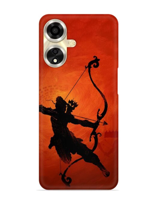 Illustration Lord Rama Snap Case for Oppo A59 (5G) Zapvi