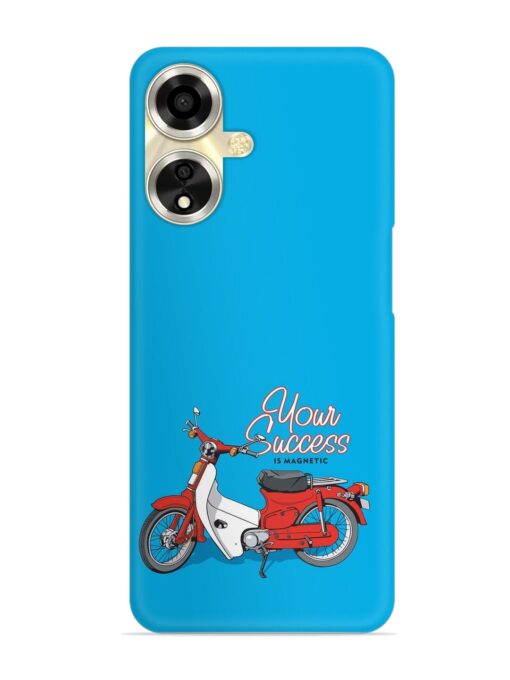 Motorcycles Image Vector Snap Case for Oppo A59 (5G) Zapvi