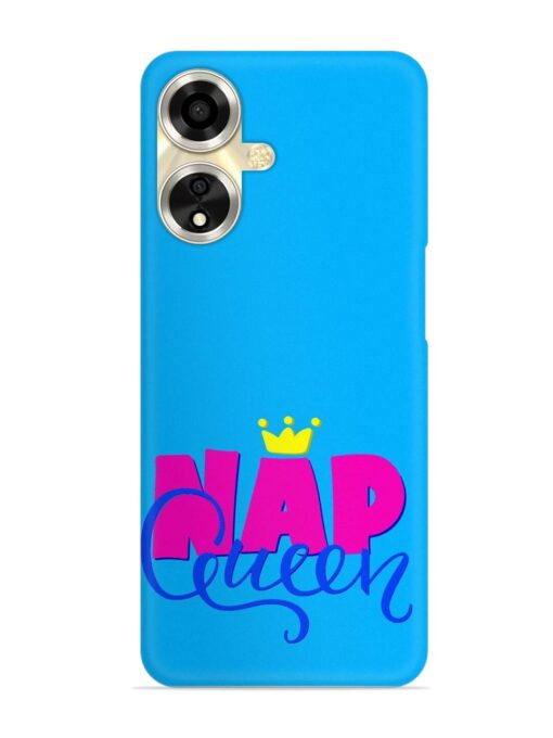 Nap Queen Quote Snap Case for Oppo A59 (5G) Zapvi