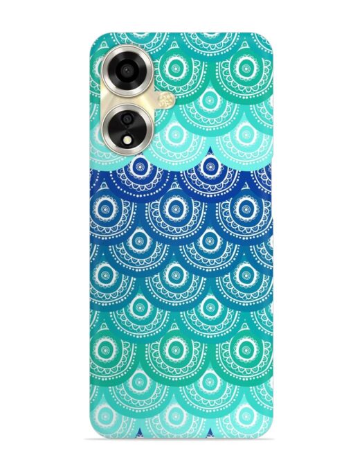 Ethnic Seamless Pattern Snap Case for Oppo A59 (5G) Zapvi