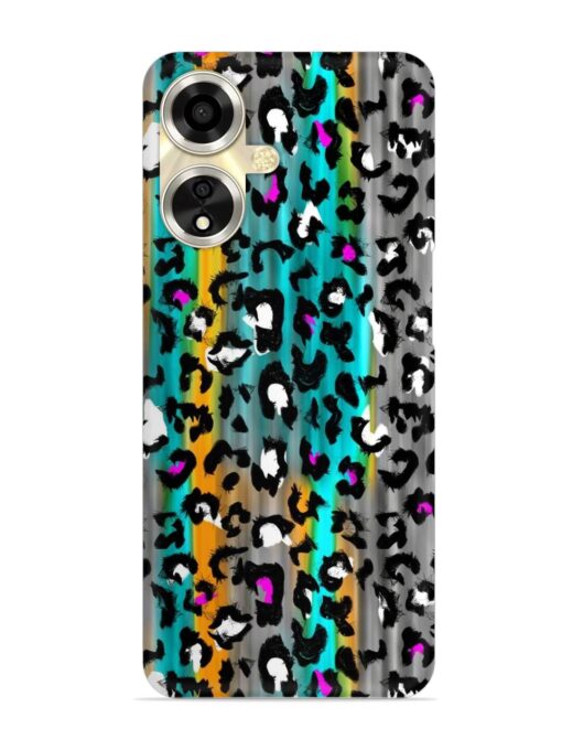 Mix Animal Skin Snap Case for Oppo A59 (5G) Zapvi