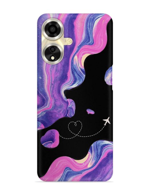 Glitter Art Snap Case for Oppo A59 (5G) Zapvi