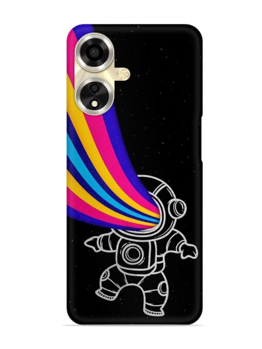 Astronaut Snap Case for Oppo A59 (5G) Zapvi