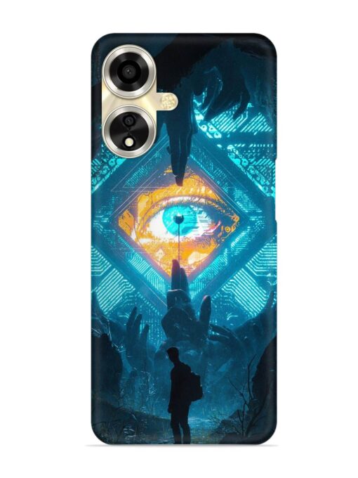 Arcane Eye Snap Case for Oppo A59 (5G) Zapvi