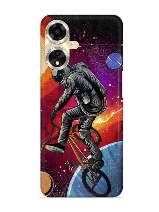 Super Eclipse Bmx Bike Snap Case for Oppo A59 (5G) Zapvi