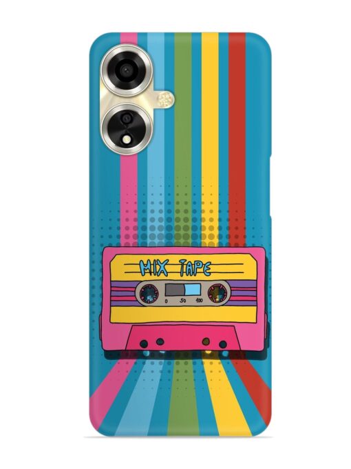 Mix Tape Vactor Snap Case for Oppo A59 (5G) Zapvi