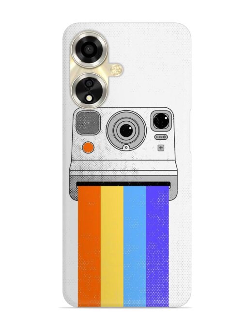 Retro Camera Art Snap Case for Oppo A59 (5G) Zapvi