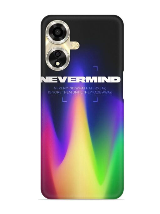 Nevermind Snap Case for Oppo A59 (5G) Zapvi