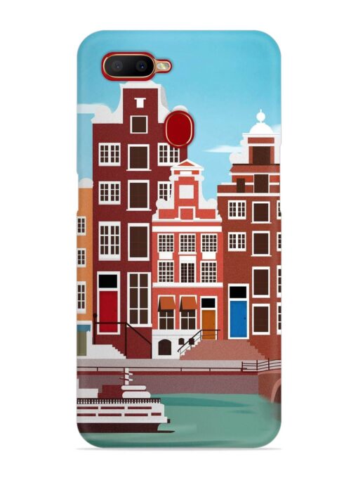 Scenery Architecture Amsterdam Landscape Snap Case for Oppo A5S Zapvi