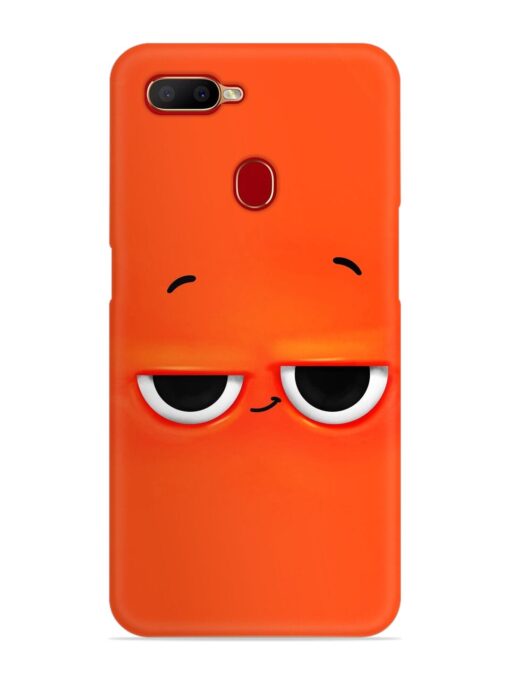 Smiley Face Snap Case for Oppo A5S Zapvi