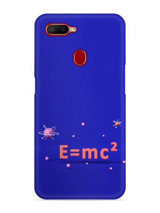 Formula Relativity Equation Snap Case for Oppo A5S Zapvi