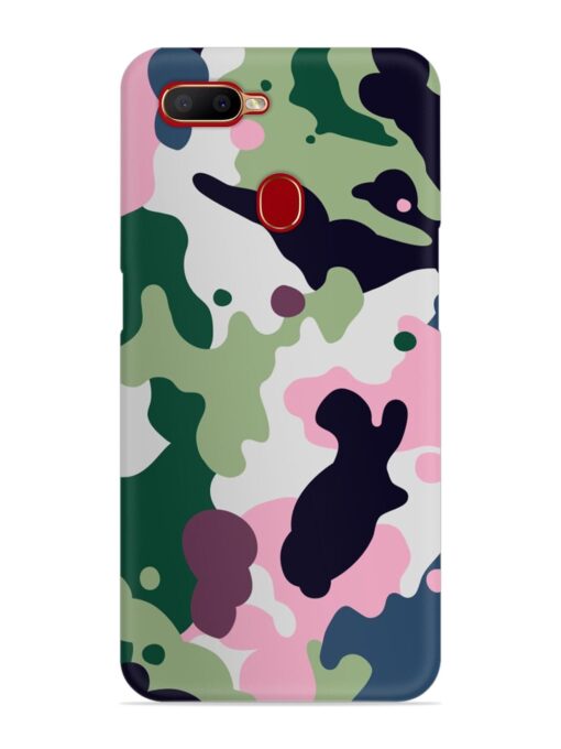 Seamless Funky Camouflage Snap Case for Oppo A5S Zapvi