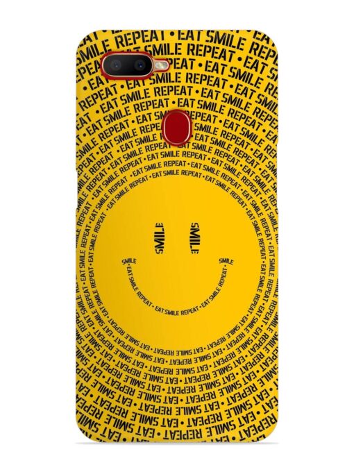 Smiley Snap Case for Oppo A5S Zapvi