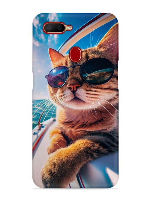 Cat In Style Snap Case for Oppo A5S Zapvi