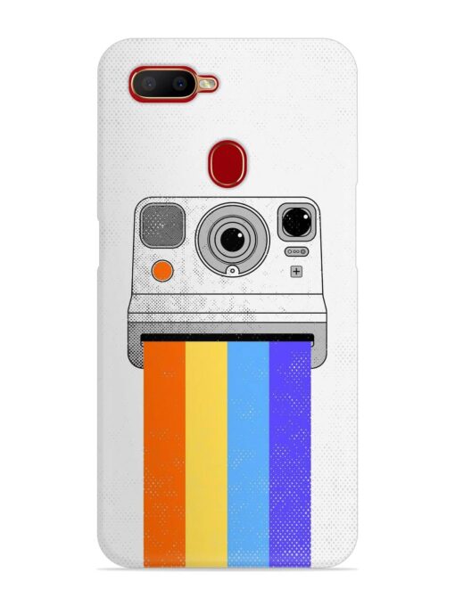 Retro Camera Art Snap Case for Oppo A5S Zapvi