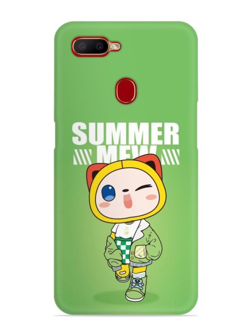 Summer Mew Snap Case for Oppo A5S Zapvi