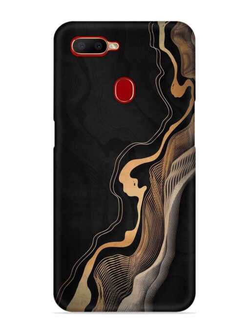 Abstract Art Snap Case for Oppo A7 Zapvi