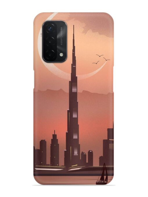 Landmark Burj Khalifa Snap Case for Oppo A74 (5G) Zapvi