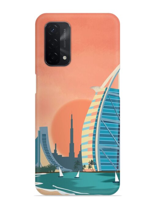 Dubai Architectural Scenery Snap Case for Oppo A74 (5G) Zapvi