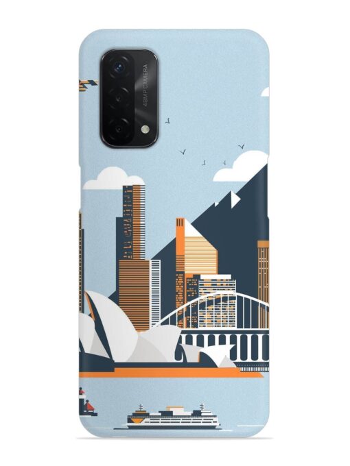 Sydney Opera Landscape Snap Case for Oppo A74 (5G) Zapvi