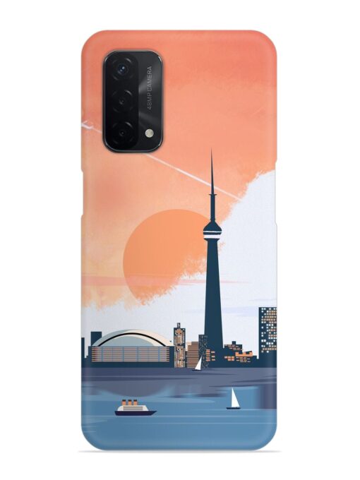 Toronto Canada Snap Case for Oppo A74 (5G) Zapvi