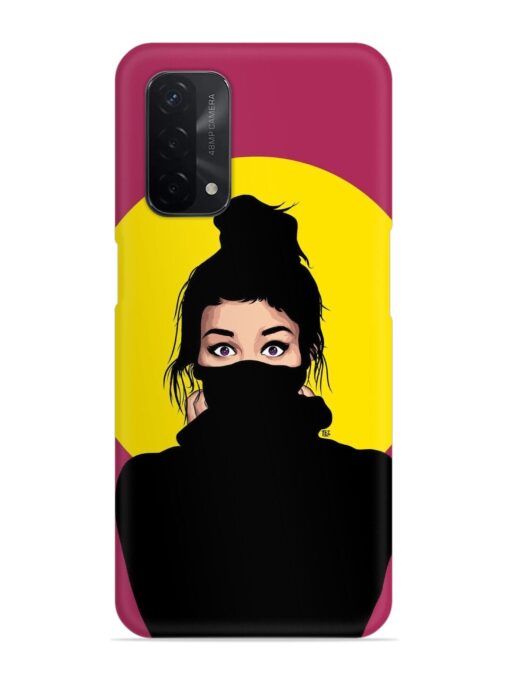 Girly Vector Snap Case for Oppo A74 (5G) Zapvi