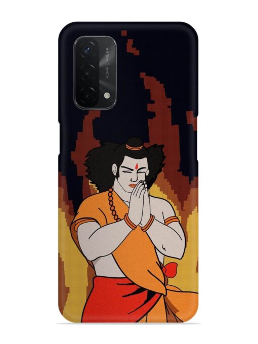 Shree Ram Snap Case for Oppo A74 (5G) Zapvi