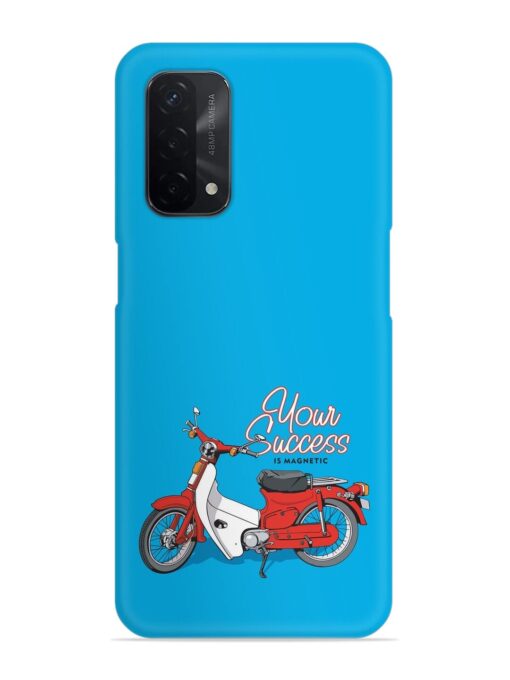 Motorcycles Image Vector Snap Case for Oppo A74 (5G) Zapvi