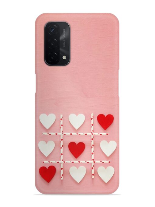 Valentines Day Concept Snap Case for Oppo A74 (5G) Zapvi