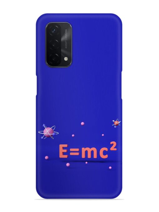 Formula Relativity Equation Snap Case for Oppo A74 (5G) Zapvi