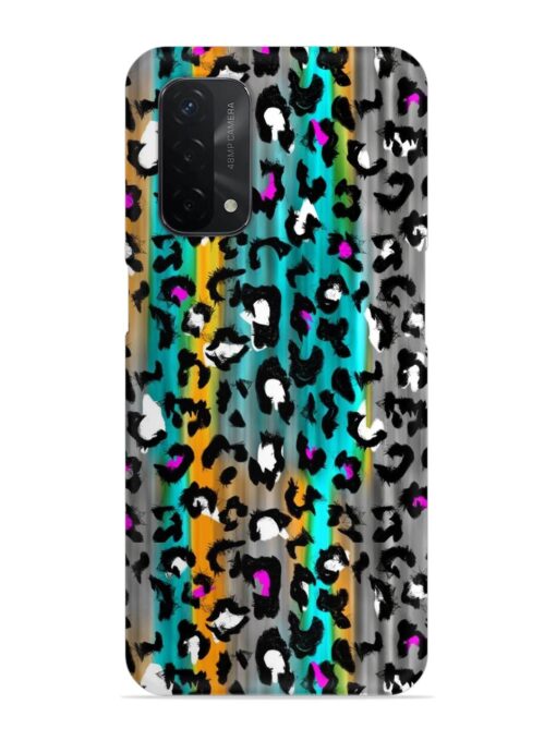 Mix Animal Skin Snap Case for Oppo A74 (5G) Zapvi