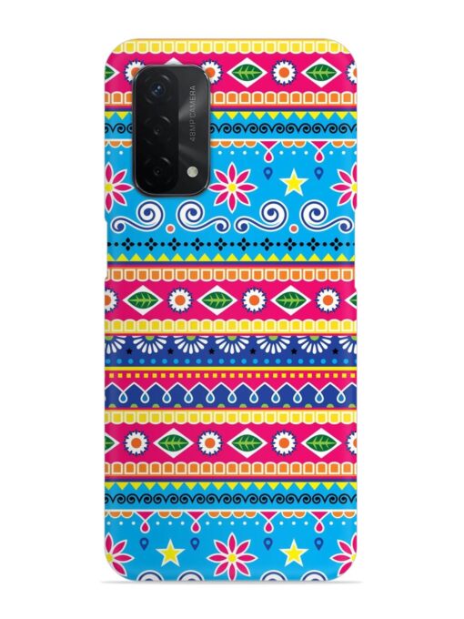 Indian Seamless Snap Case for Oppo A74 (5G) Zapvi