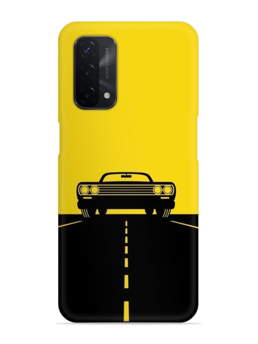 Classic Car Snap Case for Oppo A74 (5G) Zapvi