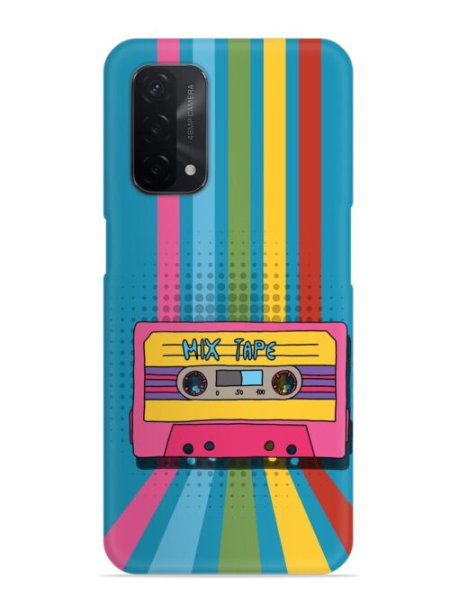 Mix Tape Vactor Snap Case for Oppo A74 (5G) Zapvi