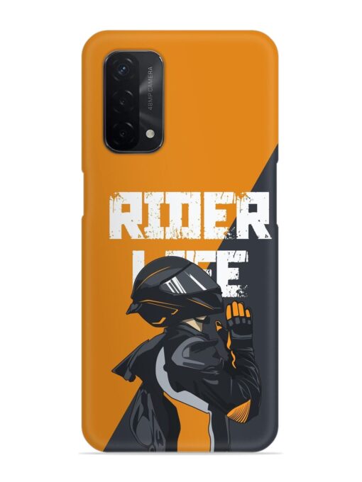 Rider Life Snap Case for Oppo A74 (5G) Zapvi