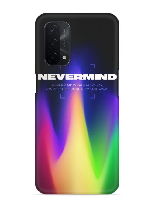 Nevermind Snap Case for Oppo A74 (5G) Zapvi