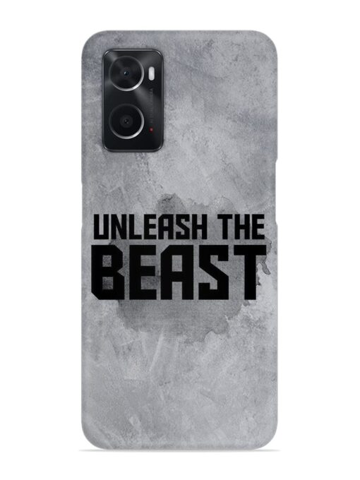 Unleash The Beast Snap Case for Oppo A76 Zapvi