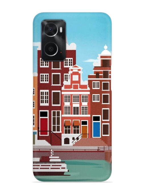 Scenery Architecture Amsterdam Landscape Snap Case for Oppo A76 Zapvi